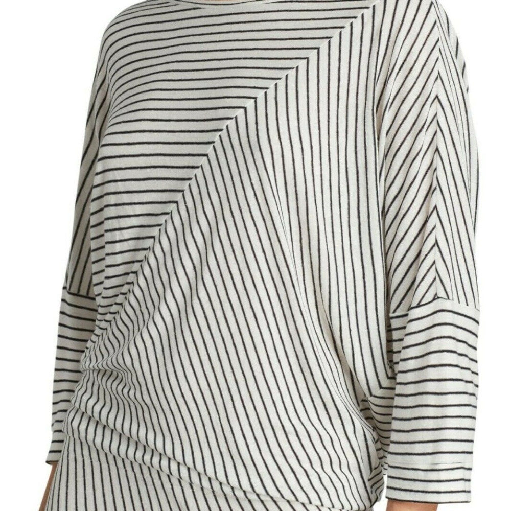 All Saints Cadie Stripe Midi Dress - Picture 3 of 7